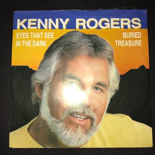 Folk Kenny Rogers Eyes That See In The Dark / Hold Me (7", Single